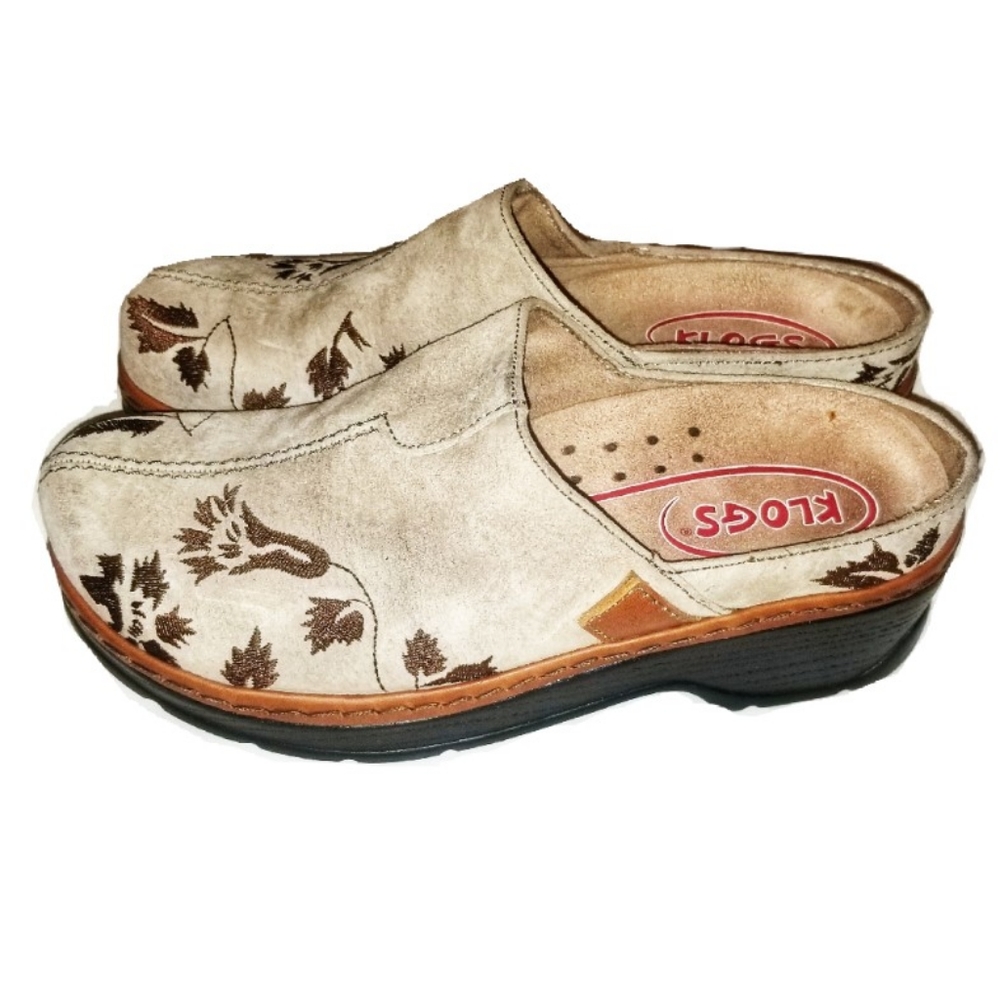 KLOGS suede professional clogs